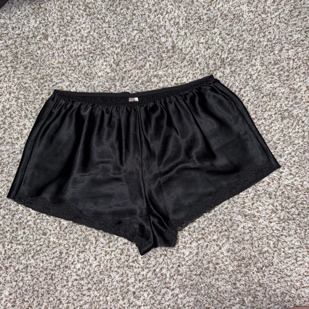 Vintage Victorias Secret satin shorts